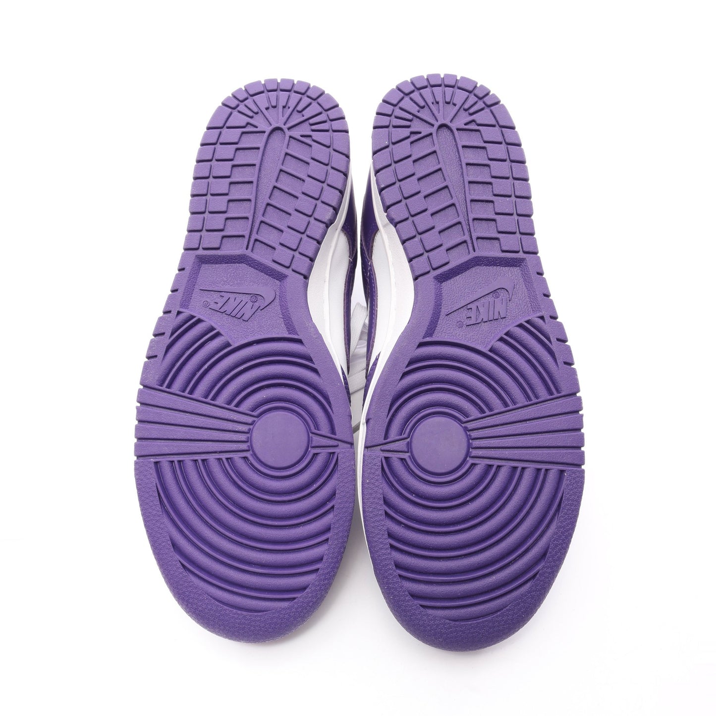 DUNK LOW RETRO ローカットスニーカー レザー パープル ホワイト ナイキ