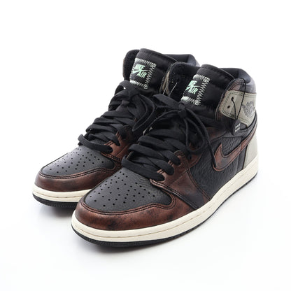 AIR JORDAN 1 RETRO HIGH OG RUST SHADOW ハイカットスニーカー レザー ブラック ブラウン グレーグリーン ナイキ