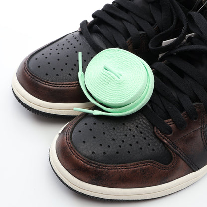 AIR JORDAN 1 RETRO HIGH OG RUST SHADOW ハイカットスニーカー レザー ブラック ブラウン グレーグリーン ナイキ