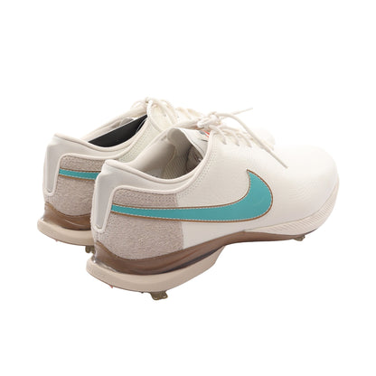 NIKE GOLF Air Zoom Victory Tour 2 ゴルフシューズ カジュアルシューズ レザー スエード アイボリー ターコイズブルー ナイキ