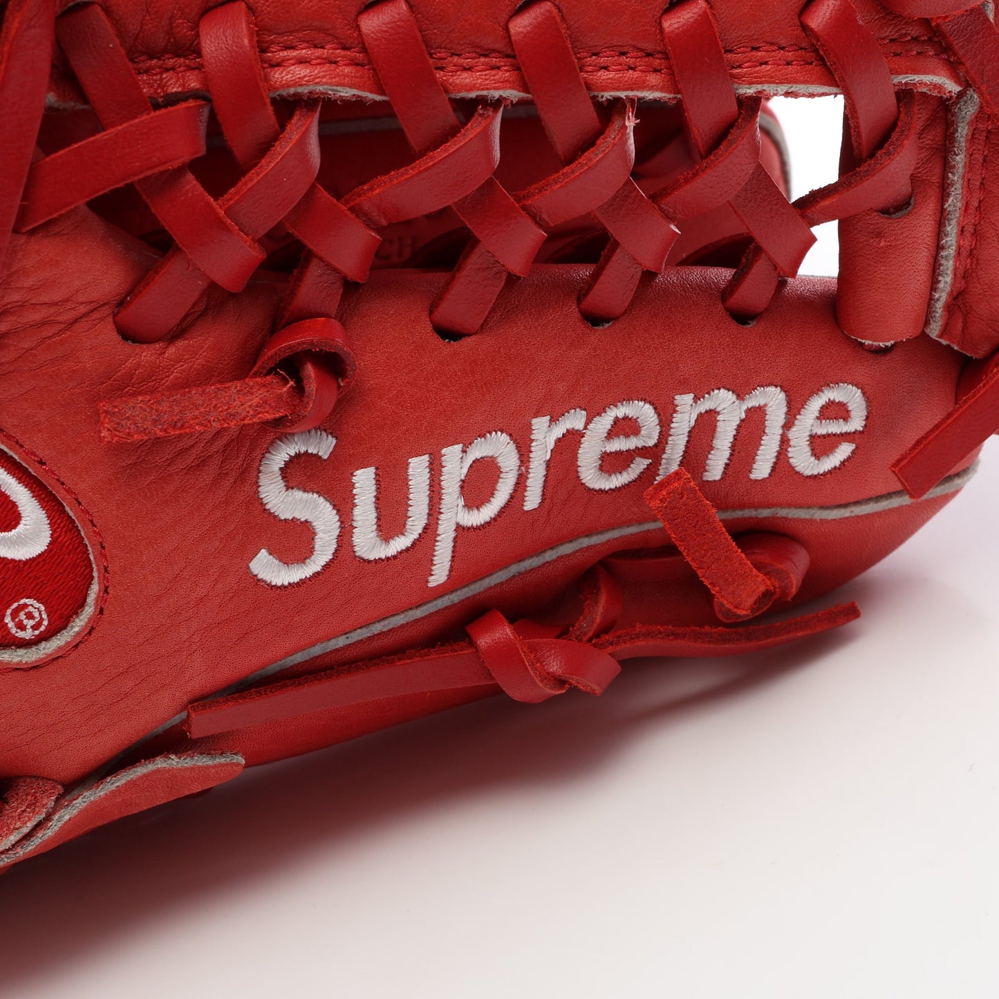 Supreme × Rawlings 12ss Baseball Glove 左手用グローブ 小物 インテリア レザー レッド シュプリーム