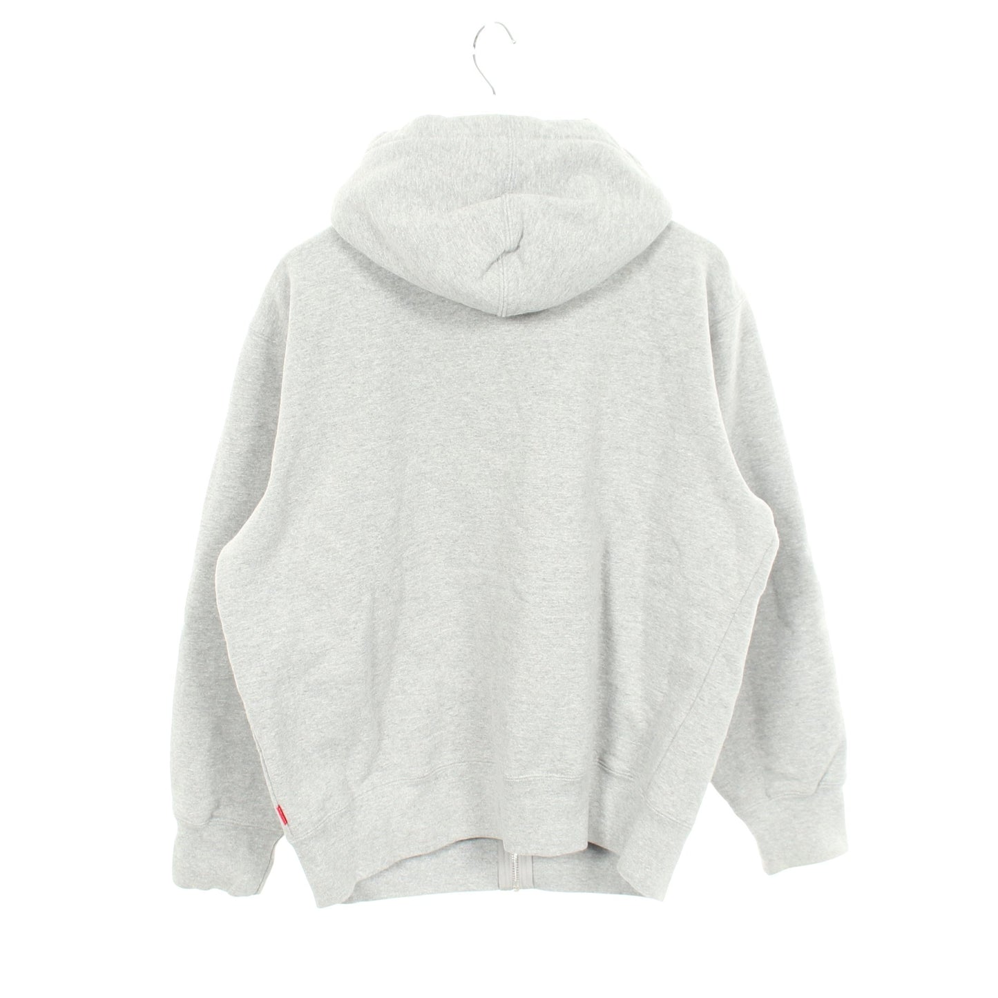 Small Box Zip up Hooded Sweatshirt ジップアップパーカー コットン グレー シュプリーム
