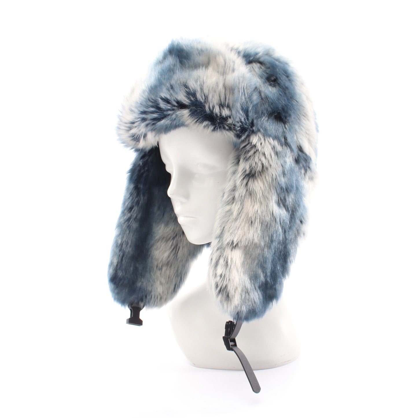 FAUX FUR TROOPER 帽子 アイボリー ブルー シュプリーム