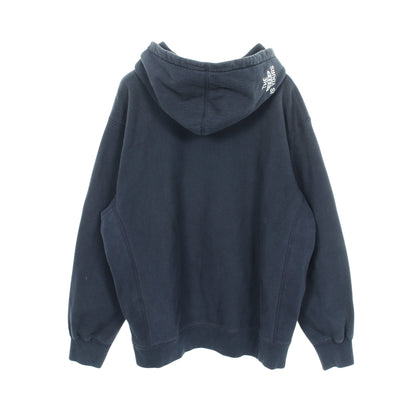 World Is Yours Hooded Sweatshirt プルオーバーパーカー コットン ネイビー シュプリーム