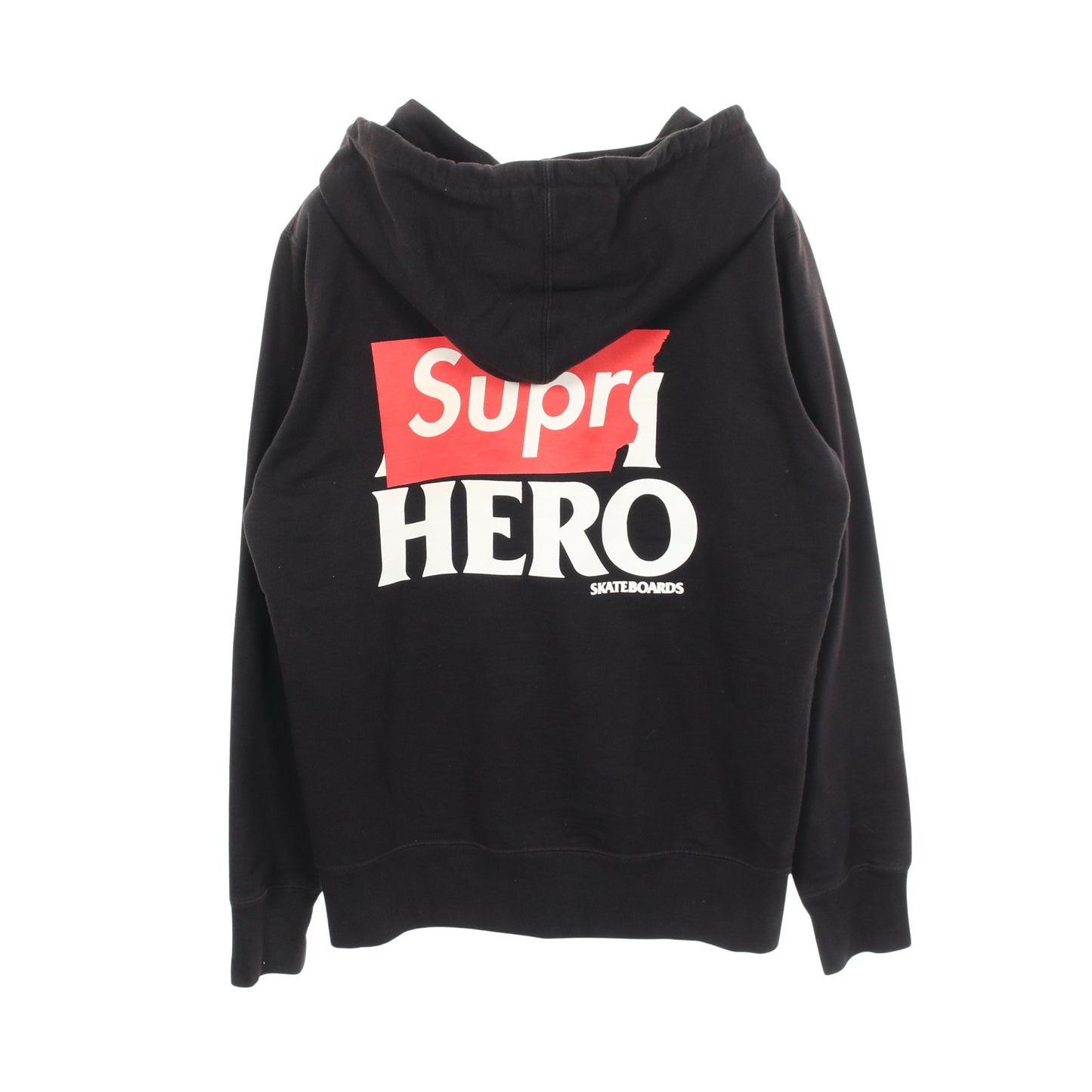 Supreme × ANTIHERO ジップアップパーカー コットン ブラック シュプリーム