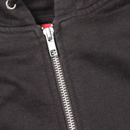 Supreme × ANTIHERO ジップアップパーカー コットン ブラック シュプリーム
