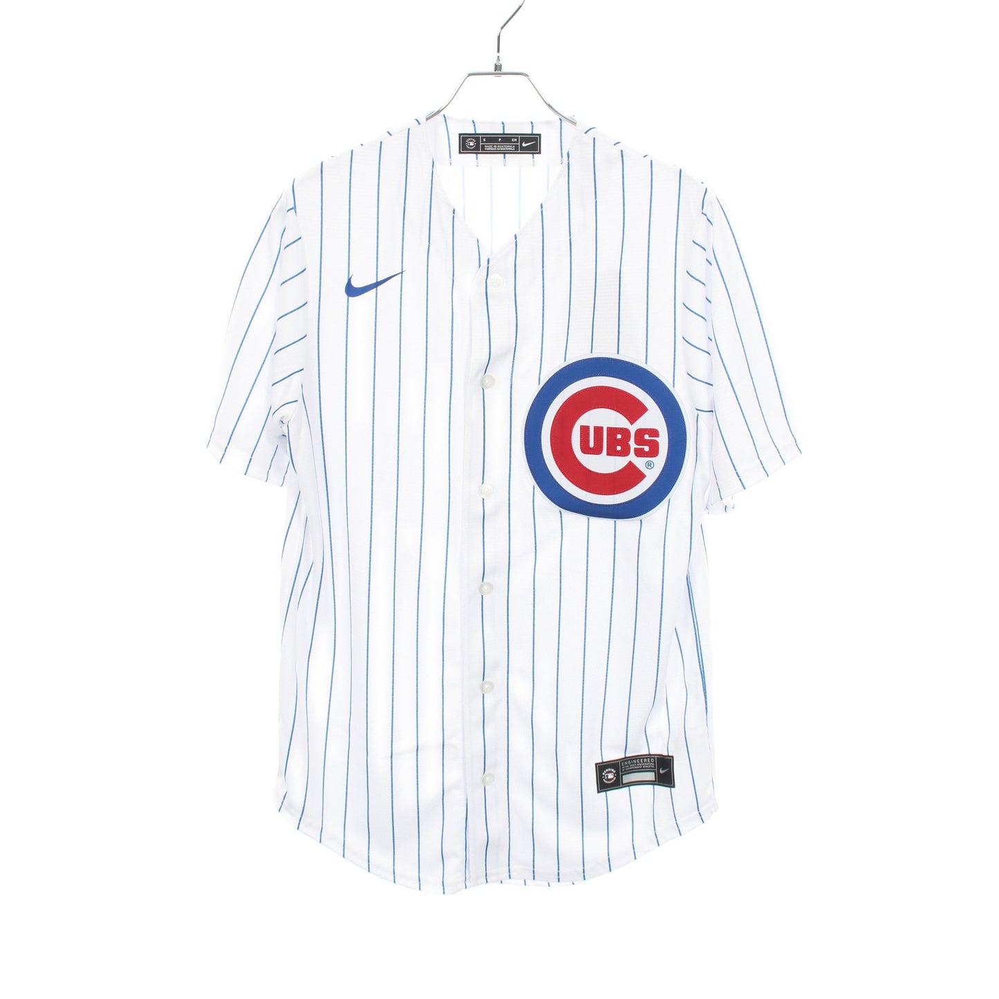 NIKE × MLB カブス ユニフォーム リミテッドジャージ トップス ポリエステル ホワイト ブルー レッド ナイキ
