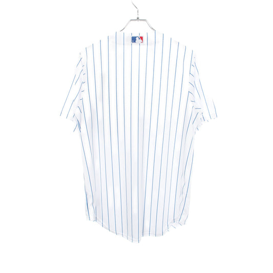 NIKE × MLB カブス ユニフォーム リミテッドジャージ トップス ポリエステル ホワイト ブルー レッド ナイキ