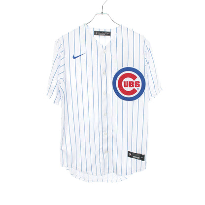 NIKE × MLB カブス ユニフォーム リミテッドジャージ トップス ホワイト ブルー レッド ナイキ