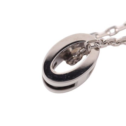 MINI POP H ミニポップアッシュ ネックレス シルバー アイボリー エルメス アクセサリー HERMES