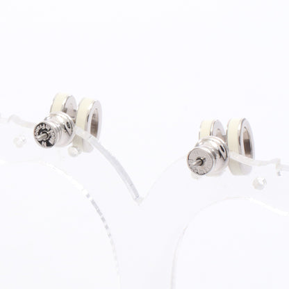 MINI POP H ミニポップアッシュ ピアス シルバー アイボリー エルメス アクセサリー HERMES