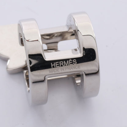 ツイリーリング ミニH シトロン スカーフリング シルバー イエロー エルメス 財布・小物 HERMES