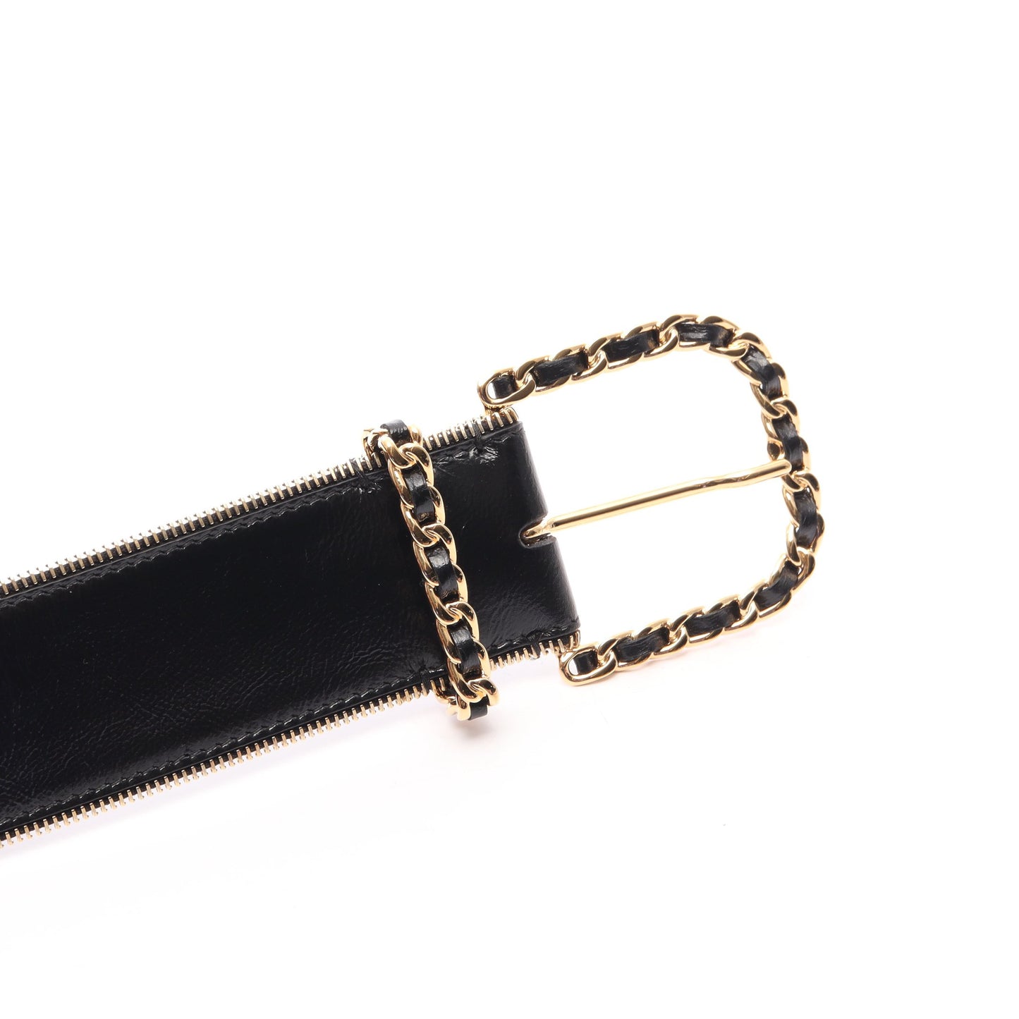 ココマーク ベルト レザー ブラック ゴールド金具 B24K シャネル 財布・小物 CHANEL