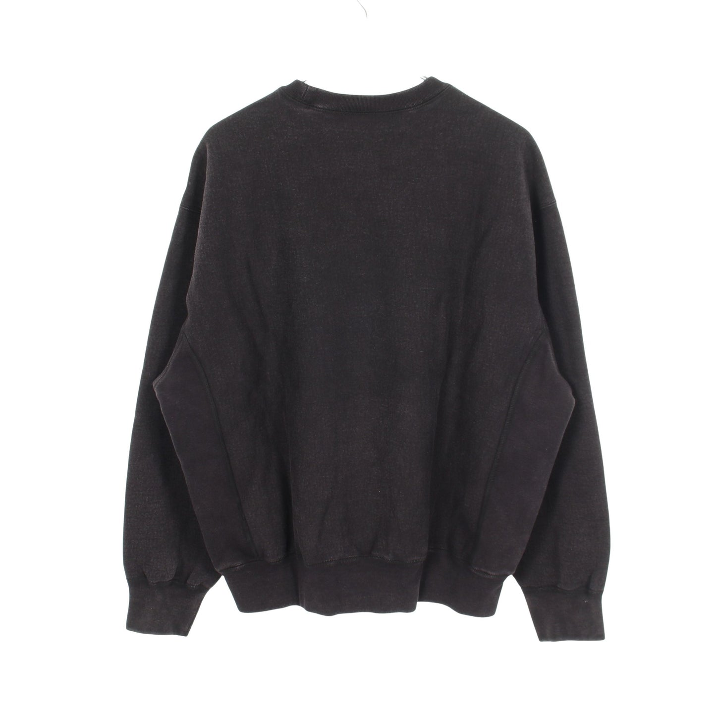Washed Box Logo Crewneck ウォッシュ加工 スウェットシャツ コットン ブラック シュプリーム