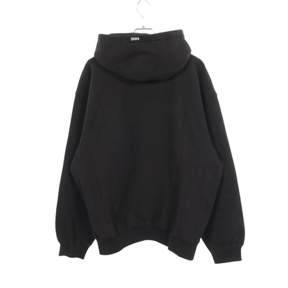 Box Logo Hooded Sweatshirt プルオーバーパーカー コットン ブラック シュプリーム