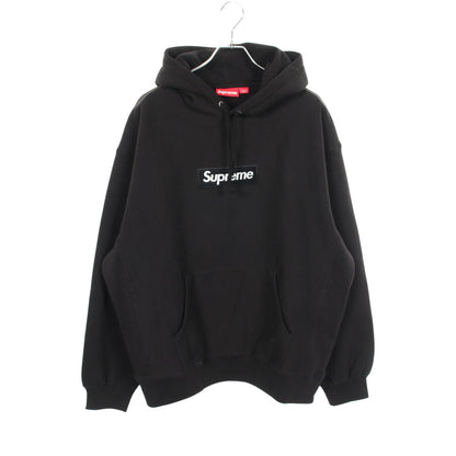 Box Logo Hooded Sweatshirt プルオーバーパーカー コットン ブラック シュプリーム