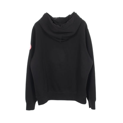 Huron Hoodie プルオーバーパーカー コットン ブラック カナダグース