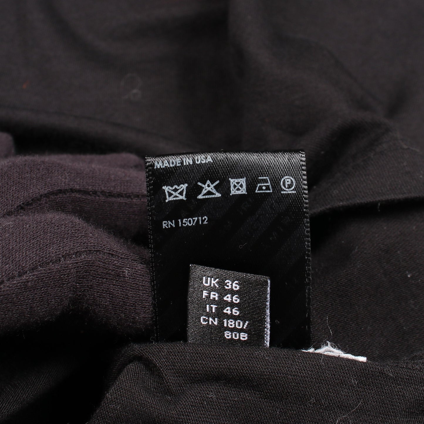 ロゴプリント 半袖Tシャツ コットン ブラック アミリ