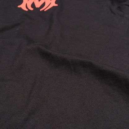 ロゴプリント 半袖Tシャツ コットン ブラック アミリ