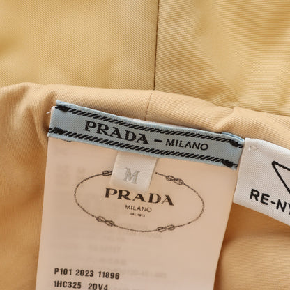 Re-Nylon キルティング バケット ハット ナイロン ライトベージュ プラダ 財布・小物 PRADA