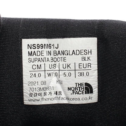 SUPANTA BOOTIE ブーツ ナイロン ブラック ザノースフェイス