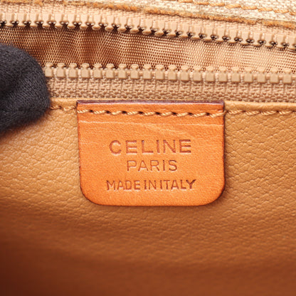 トリオンフ ショルダーバッグ PVC レザー ベージュ ブラウン セリーヌ バッグ CELINE