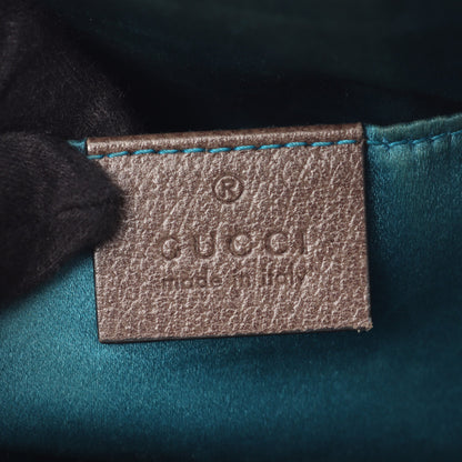 オフィディア GGスプリーム ショルダーバッグ PVC レザー ベージュ マルチカラー グッチ バッグ GUCCI