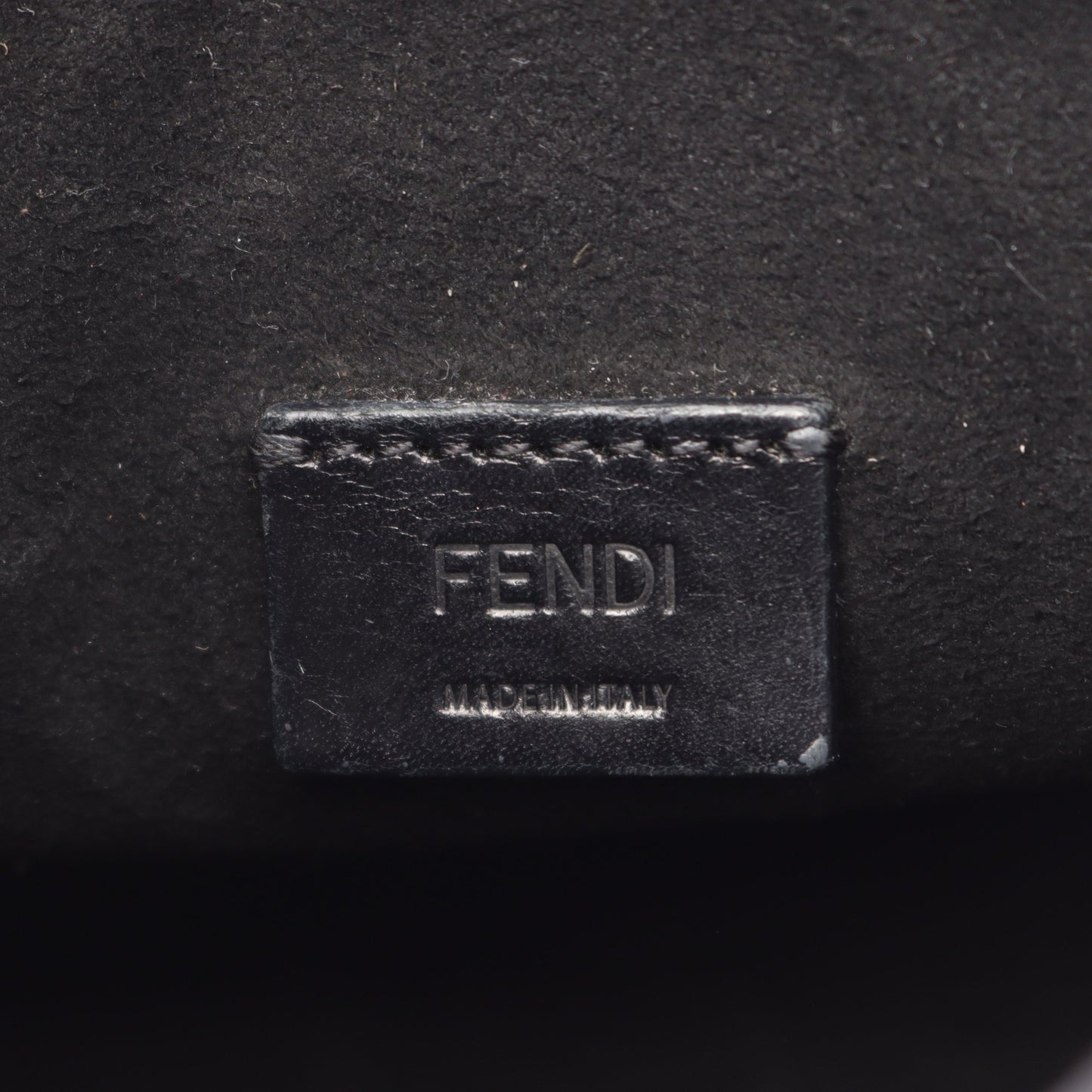 ショッパー スモール 2WAY ハンドバッグ レザー ブラック フェンディ バッグ FENDI