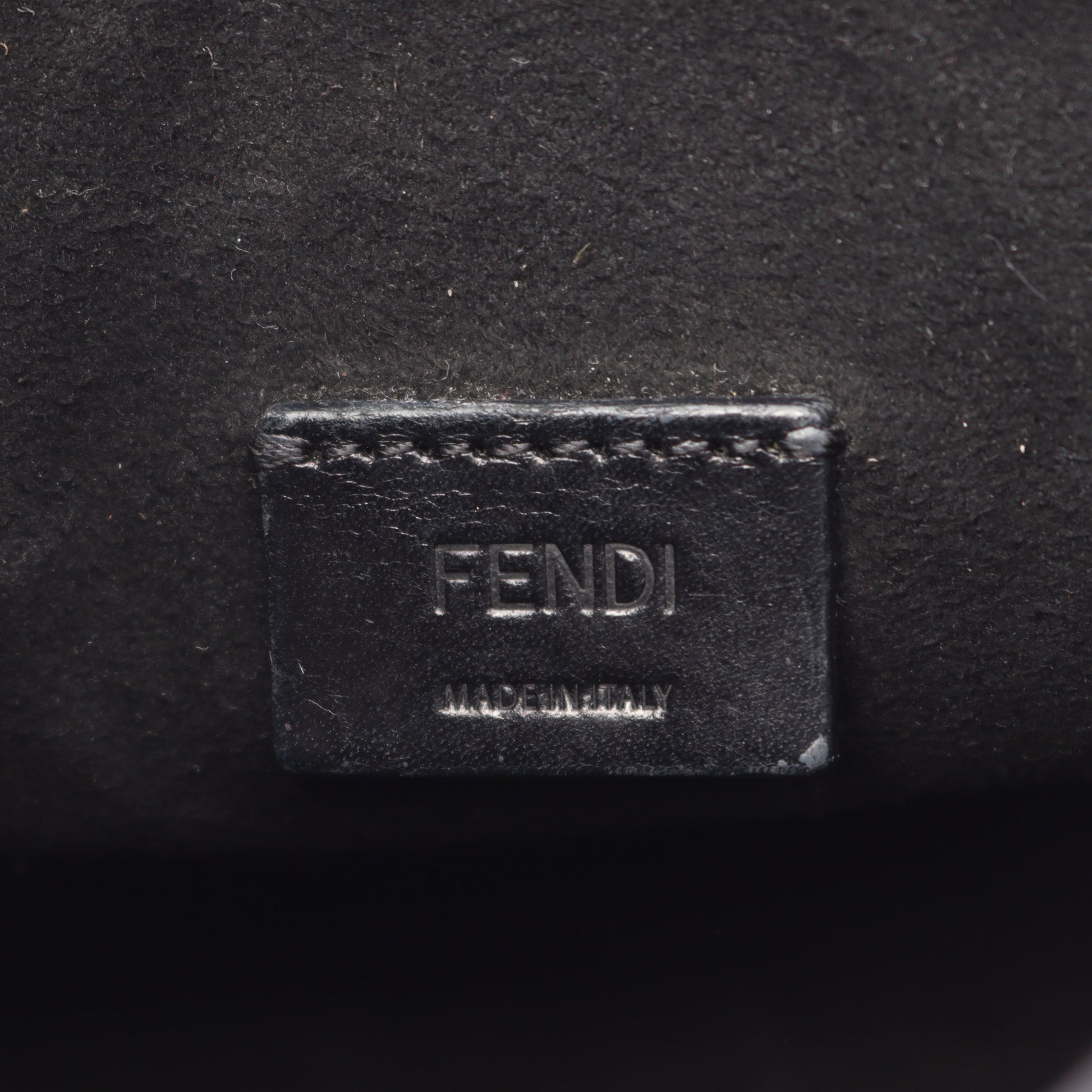 ショッパー スモール 2WAY ハンドバッグ レザー ブラック フェンディ バッグ FENDI
