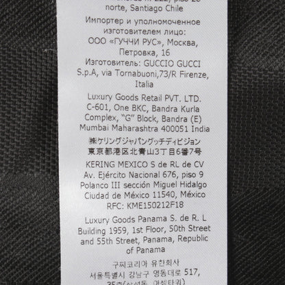 オフザグリッド GG フーデッドジャケット フード付き ブルゾン ナイロン ブラック グッチ アウター GUCCI
