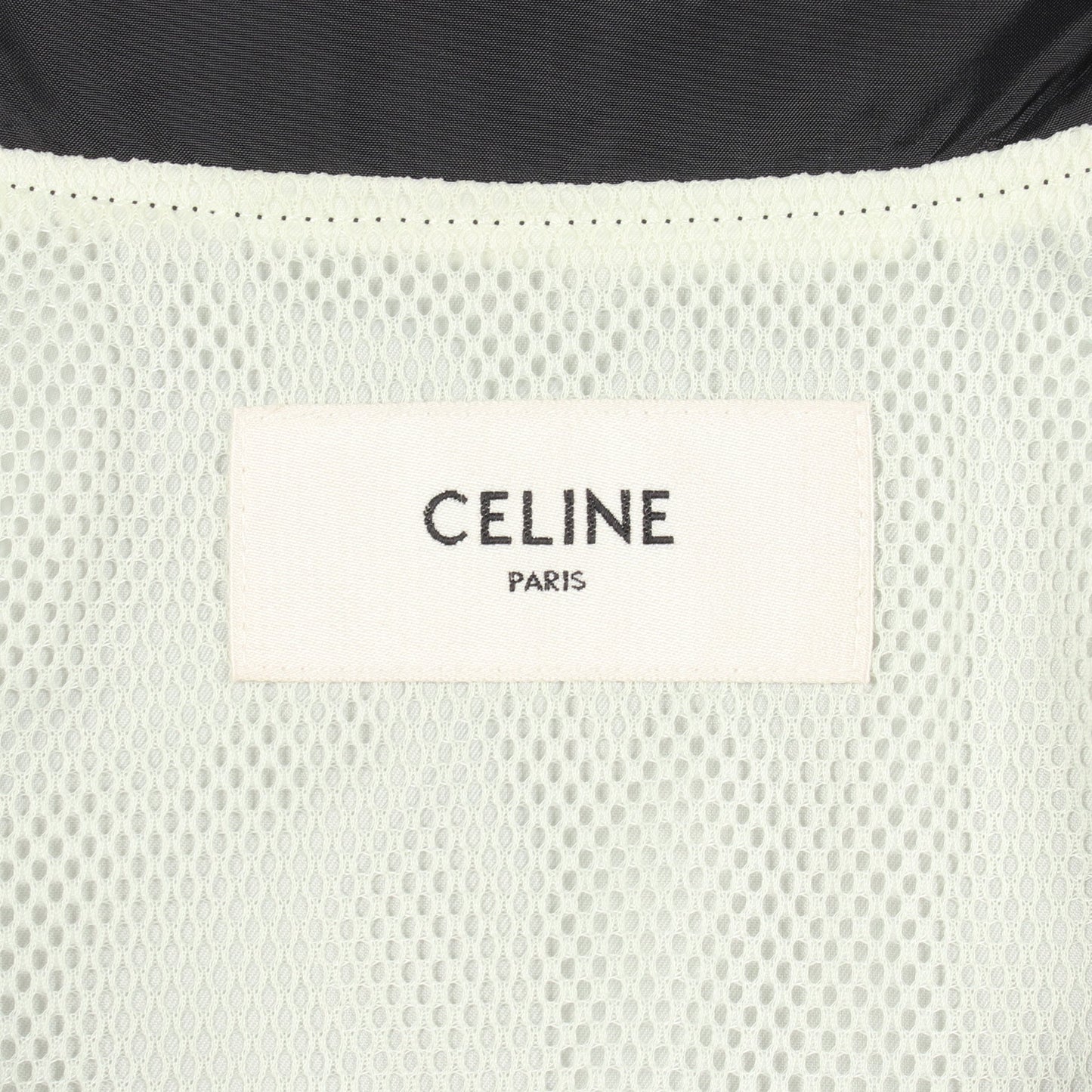 Nylon Coach Jacket コーチ ジャケット ナイロン ブラック ホワイト セリーヌ アウター CELINE