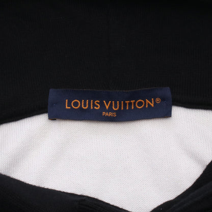 モノグラムグラディエント ニット プルオーバーパーカー コットン ブラック ルイヴィトン トップス LOUIS VUITTON