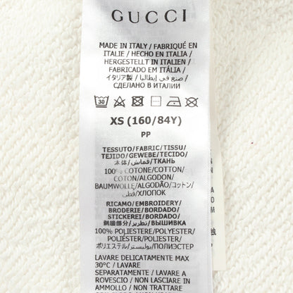 GUCCI × adidas ロゴプリント フーディ プルオーバーパーカー コットン ホワイト マルチカラー グッチ