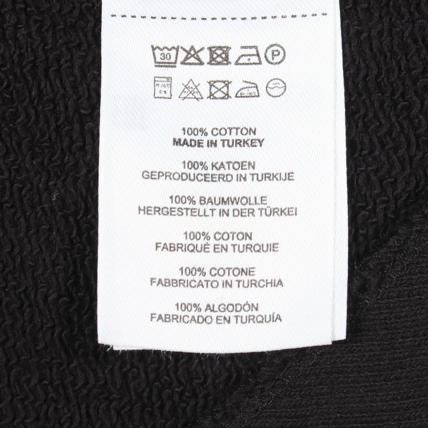 アシンメトリー スウェットシャツ コットン ブラック ドリスヴァンノッテン トップス DRIES VAN NOTEN