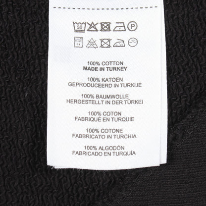 アシンメトリー スウェットシャツ コットン ブラック ドリスヴァンノッテン トップス DRIES VAN NOTEN