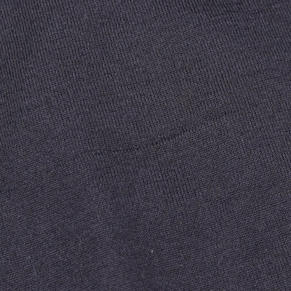 BEE刺繍 フリル 半袖 ニット ブラウス カシミヤ シルク ネイビー アイボリー クリスチャンディオール トップス Christian Dior