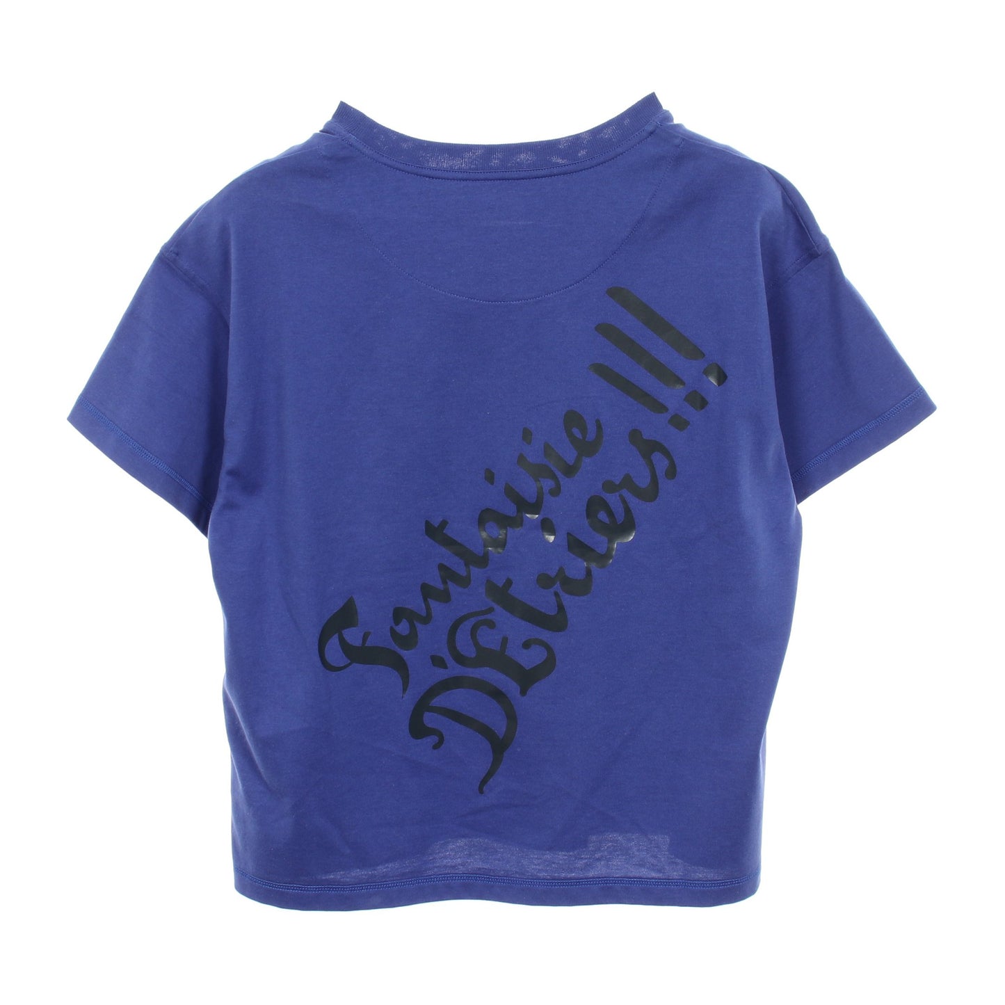 FANTAISIE D'ETRIERS 半袖Tシャツ コットン ブルー エルメス トップス HERMES