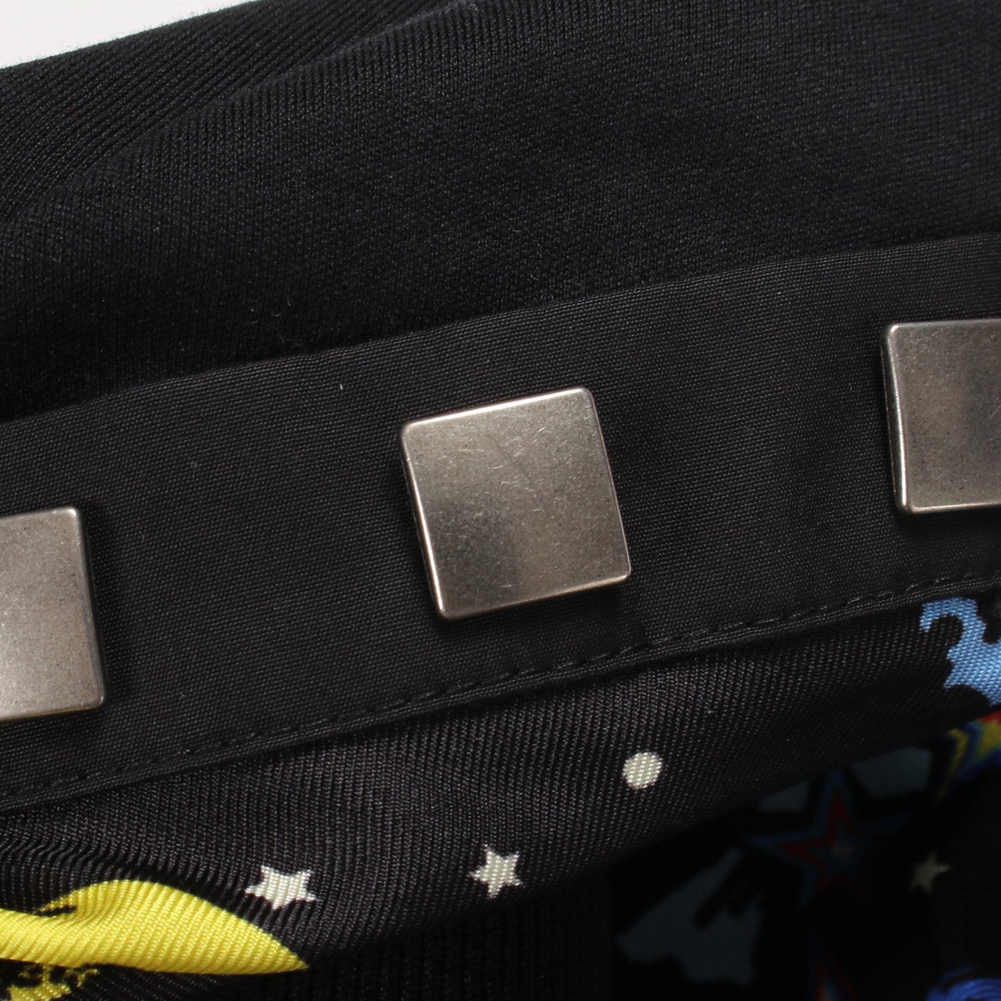 ギャラクシー 総柄 半袖Tシャツ シルク コットン ブラック マルチカラー ルイヴィトン トップス LOUIS VUITTON