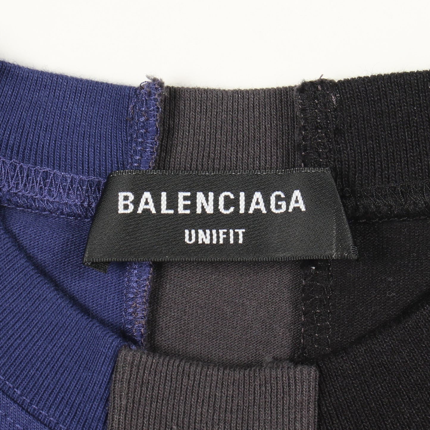 Cut-UP 青山店限定 再構築 半袖Tシャツ コットン グレー レッド マルチカラー バレンシアガ トップス BALENCIAGA