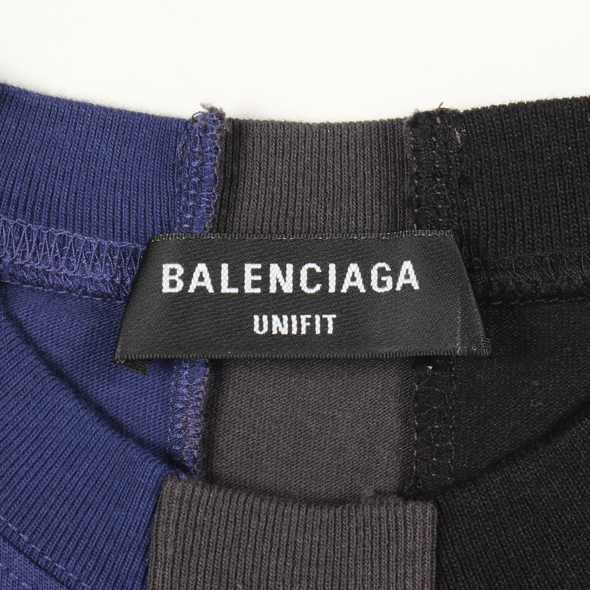 Cut-UP 青山店限定 再構築 半袖Tシャツ コットン グレー レッド マルチカラー バレンシアガ トップス BALENCIAGA