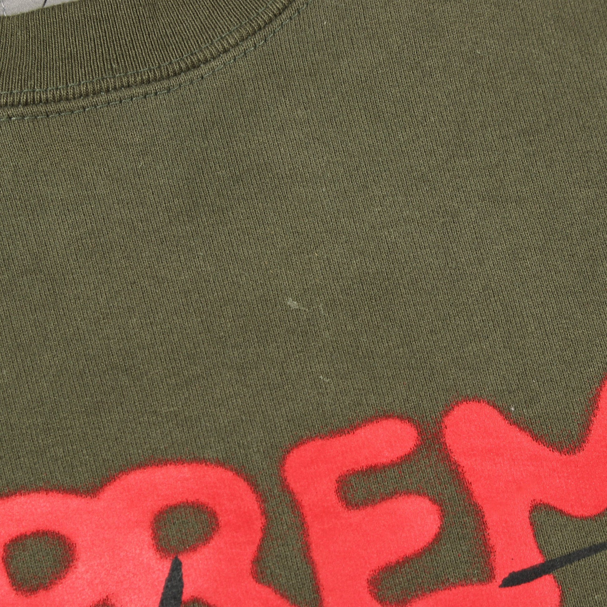 Supreme × YOHJI YAMAMOTO スウェットシャツ コットン カーキグリーン シュプリーム トップス Supreme