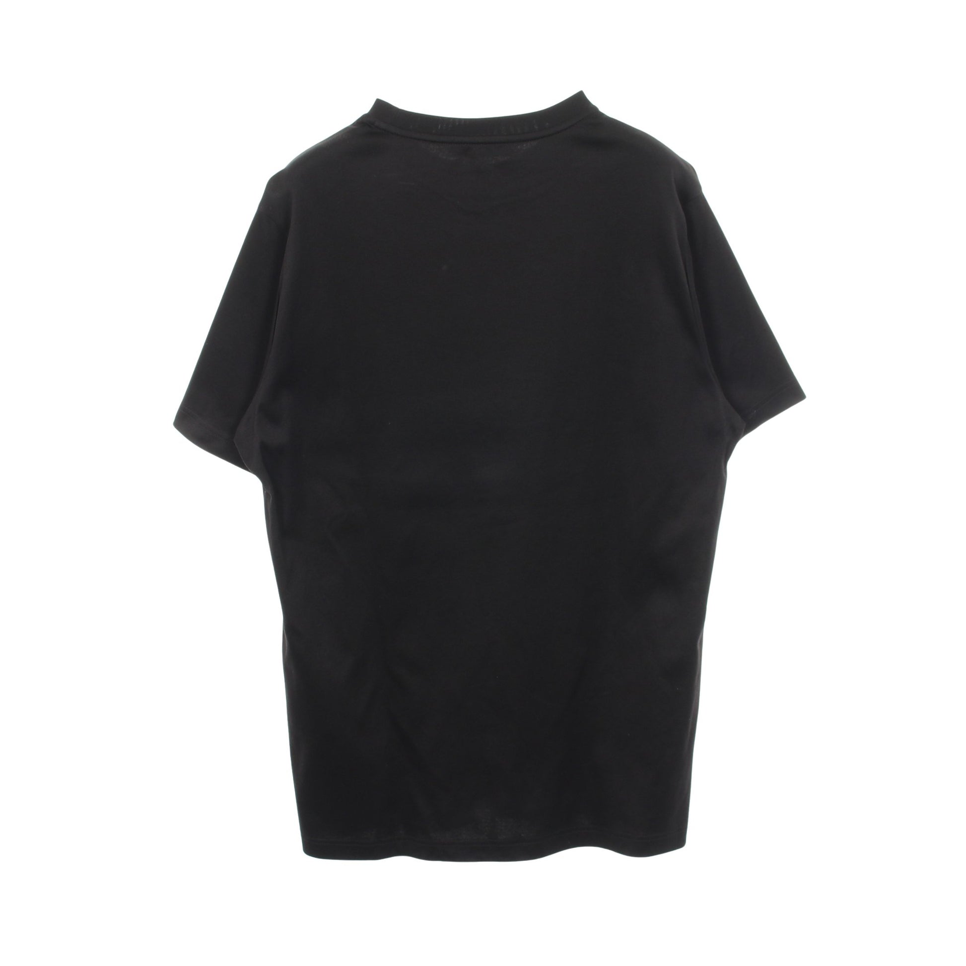 トライアングルロゴ 半袖Tシャツ コットン ブラック プラダ トップス PRADA