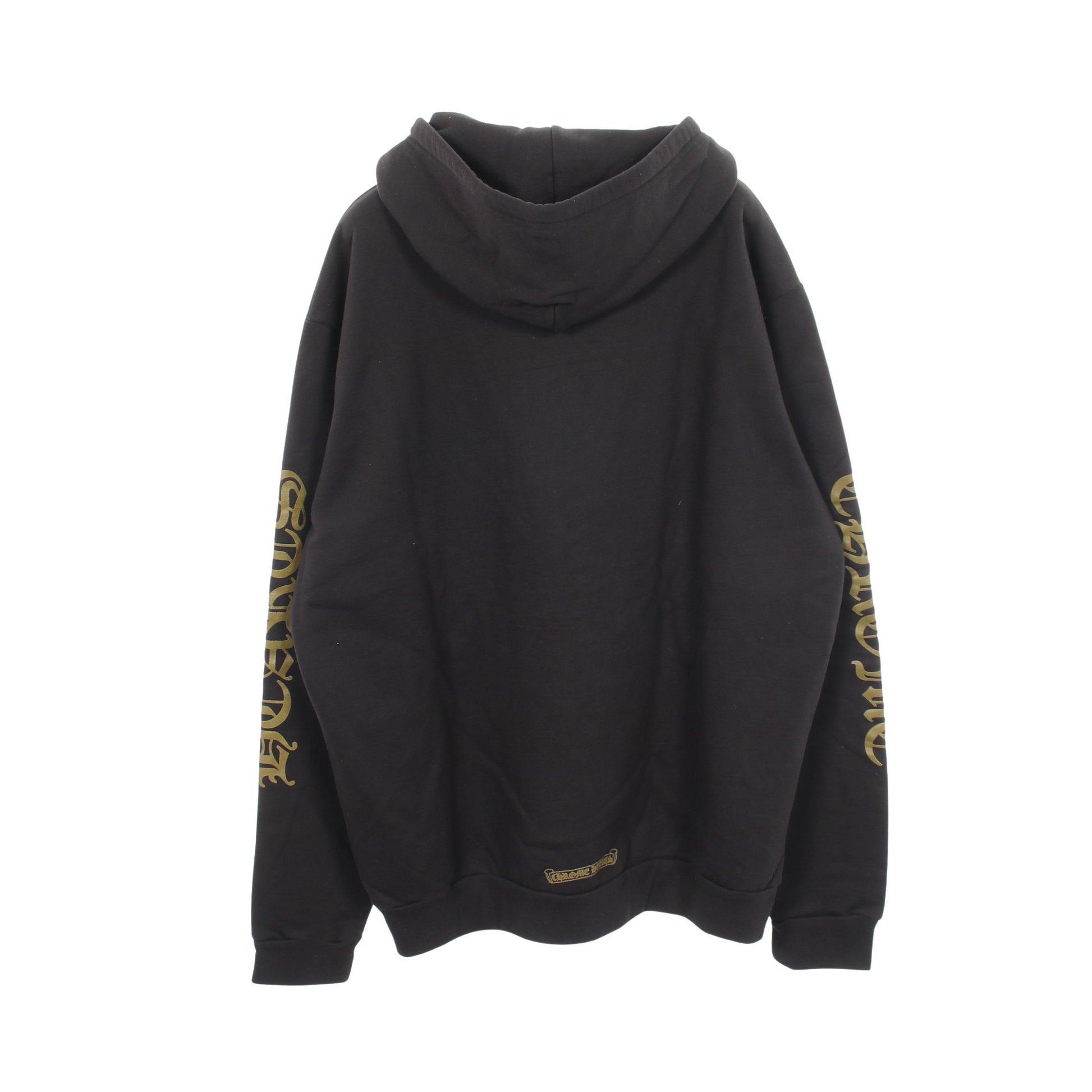 ダガージップ アームロゴ ジップアップパーカー コットン ブラック クロムハーツ トップス Chrome Hearts