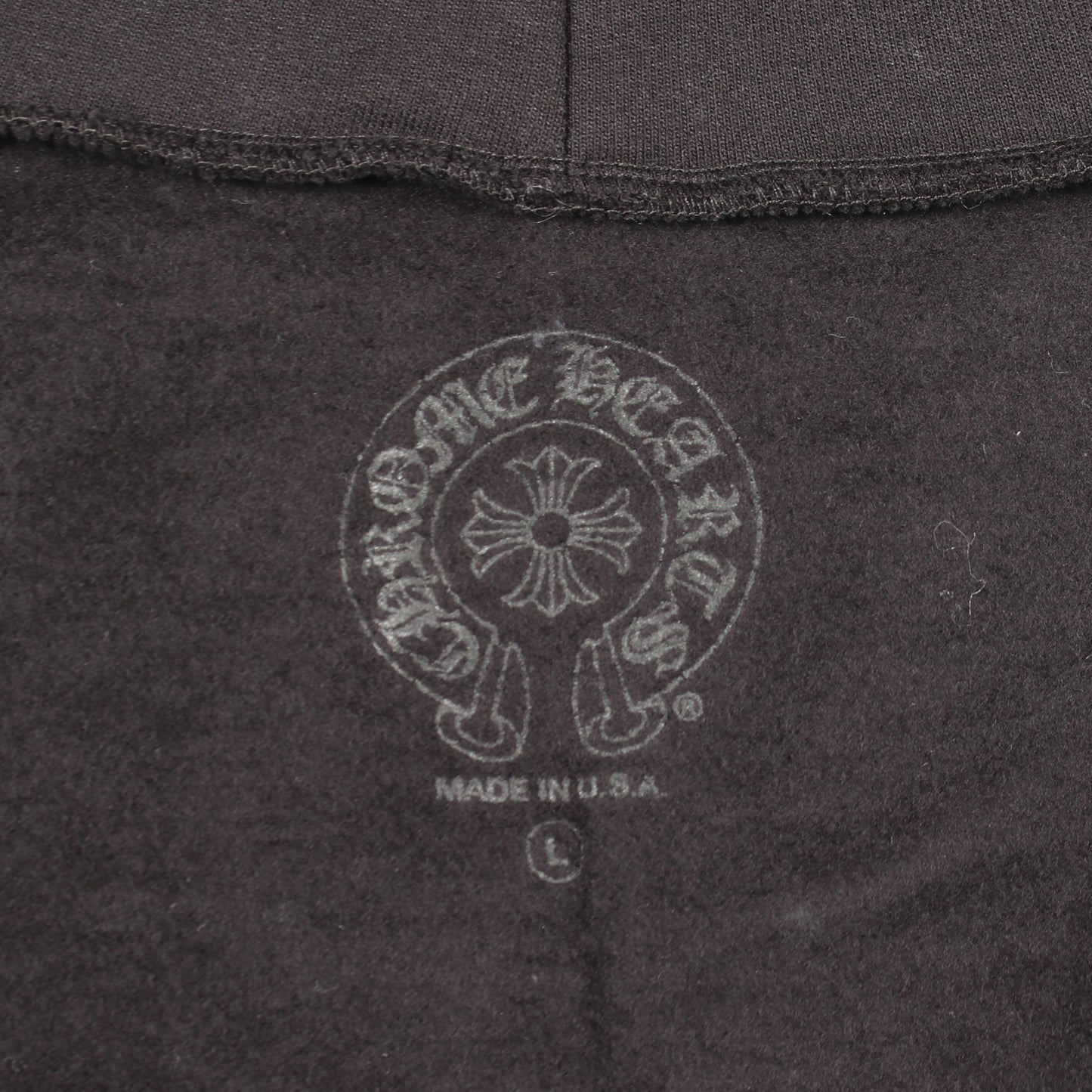 ダガージップ アームロゴ ジップアップパーカー コットン ブラック クロムハーツ トップス Chrome Hearts