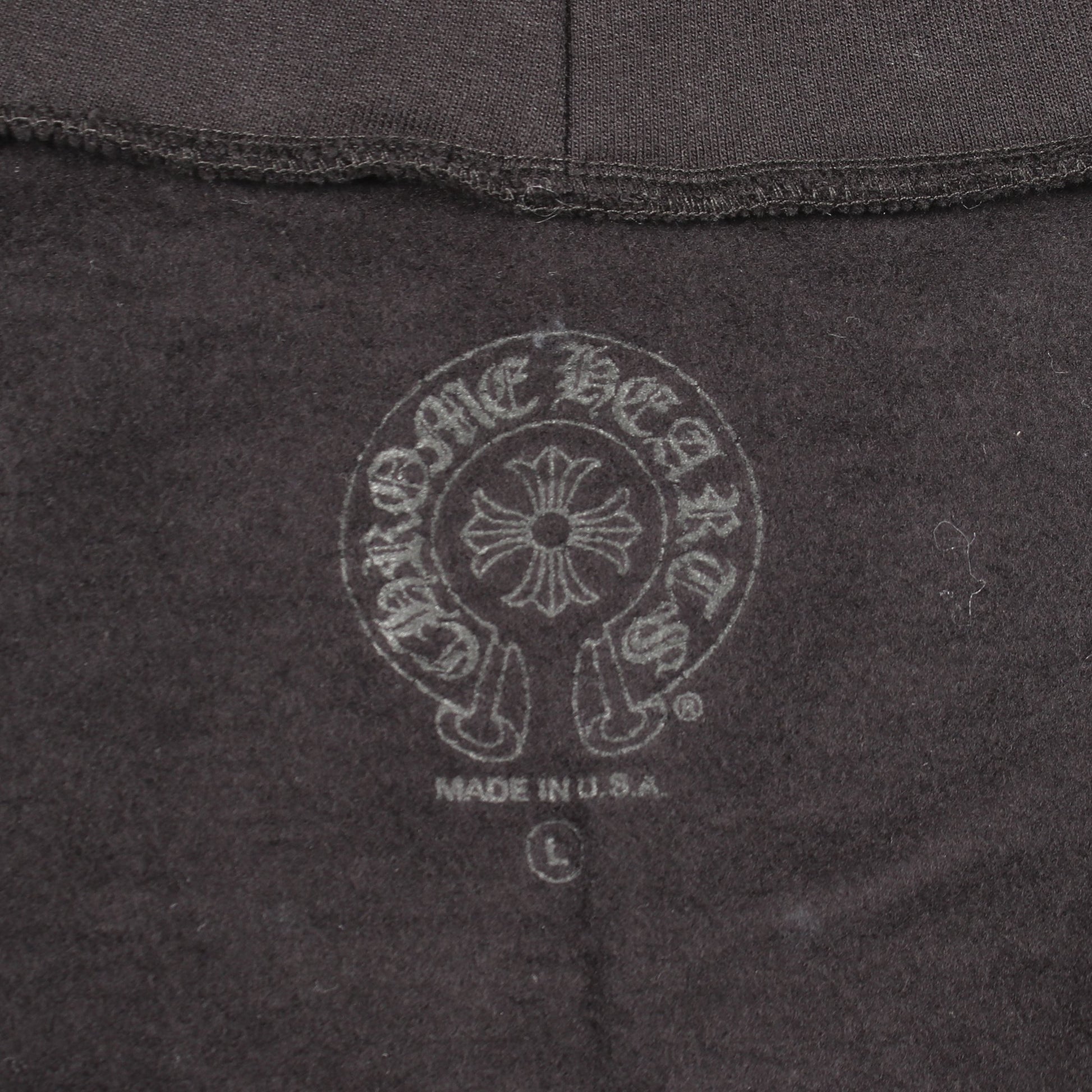 ダガージップ アームロゴ ジップアップパーカー コットン ブラック クロムハーツ トップス Chrome Hearts