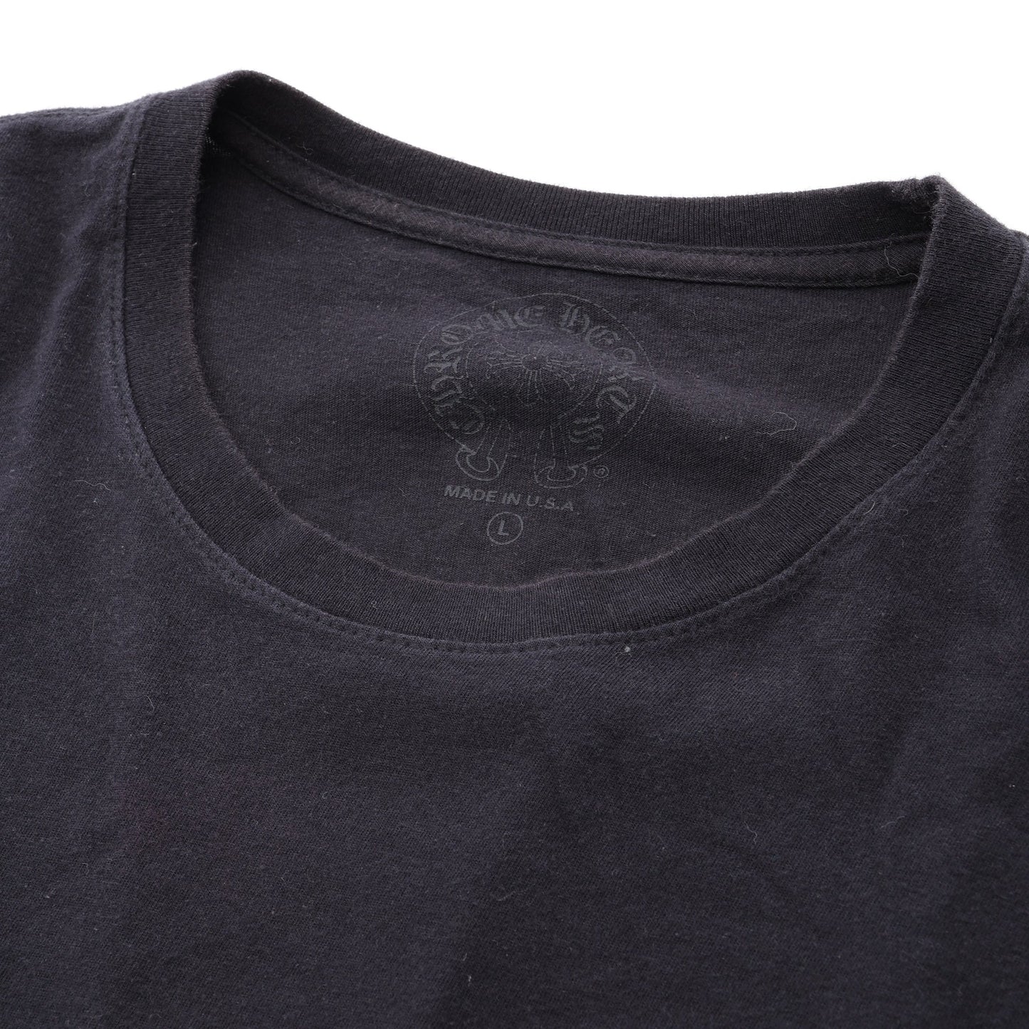 アームロゴ 長袖Tシャツ コットン ブラック クロムハーツ