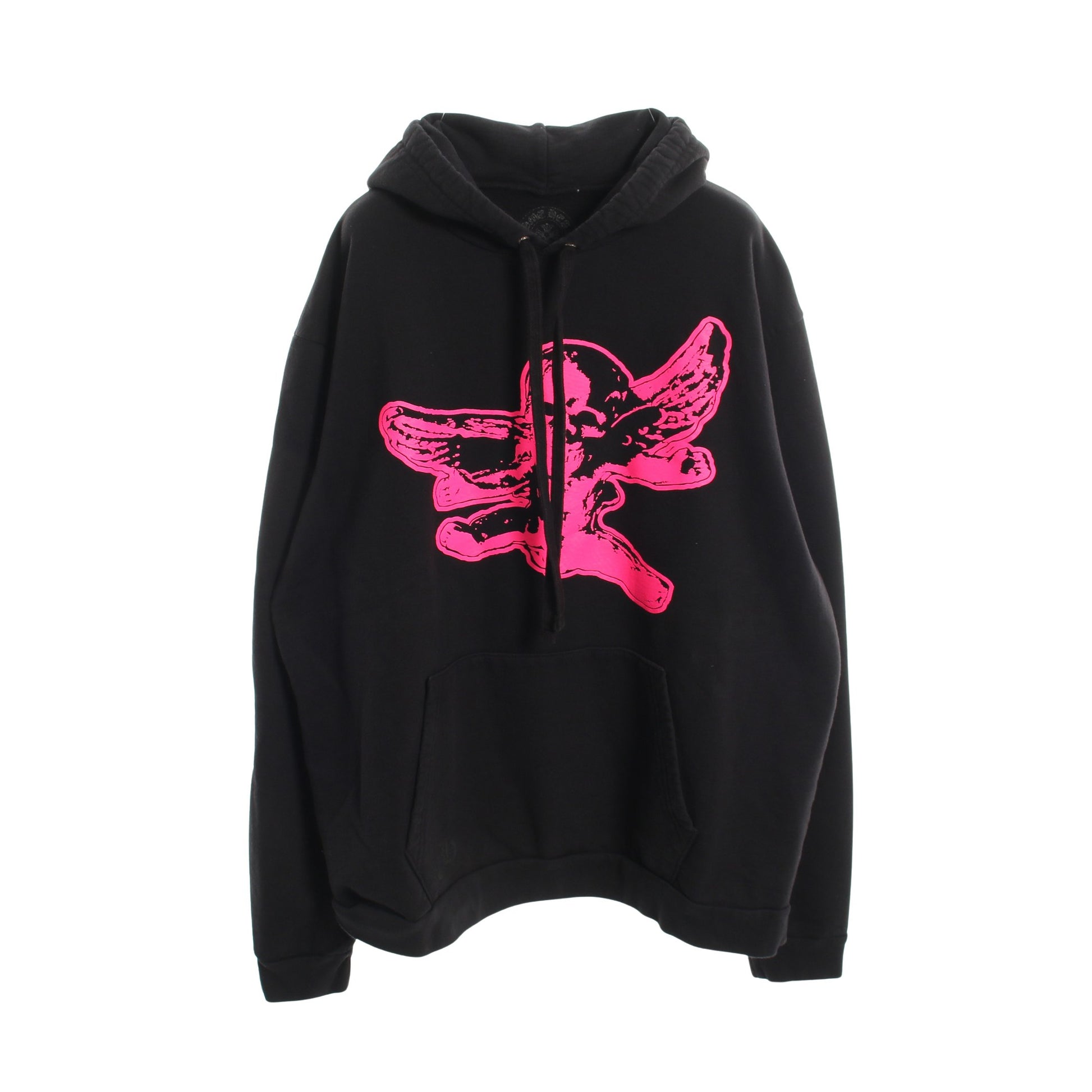 FOTI MISS LERLENE フーディ プルオーバーパーカー コットン ブラック ピンクパープル クロムハーツ トップス Chrome Hearts