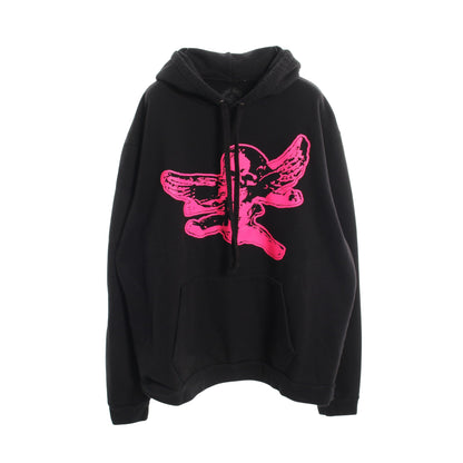 FOTI MISS LERLENE フーディ プルオーバーパーカー コットン ブラック ピンクパープル クロムハーツ トップス Chrome Hearts