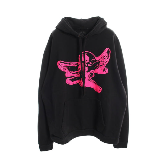 FOTI MISS LERLENE フーディ プルオーバーパーカー コットン ブラック ピンクパープル クロムハーツ トップス Chrome Hearts
