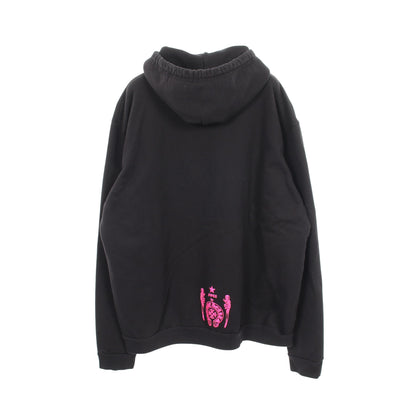 FOTI MISS LERLENE フーディ プルオーバーパーカー コットン ブラック ピンクパープル クロムハーツ トップス Chrome Hearts